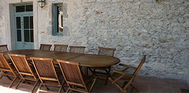 Terrasse les deux lanternes